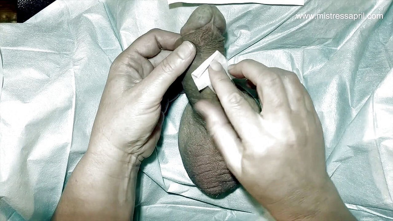 Mistress April: Dominaytix paní April - lékařská chastation