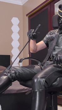 Chilling in Leather