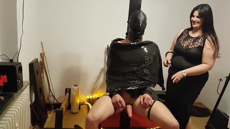 DOMINATRIX6: 金箔束缚奴隶 第一部分