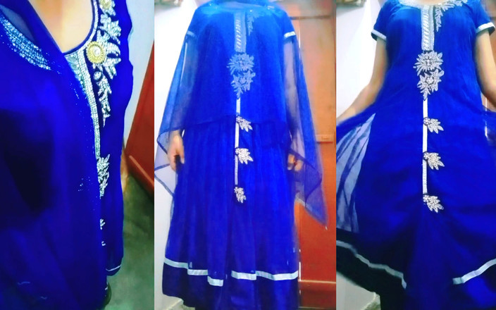 Gaurisissy: Indický gay crossdresser Gaurisissy