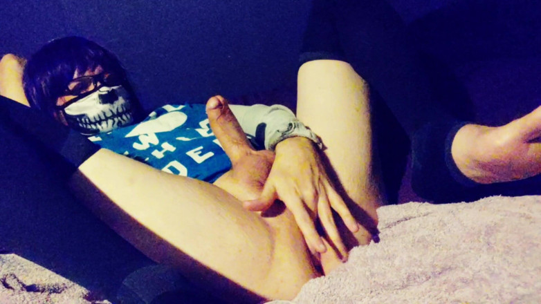Raven LeSynn: Double Cum Shot Jerk off and Ass Fingering with Raven...
