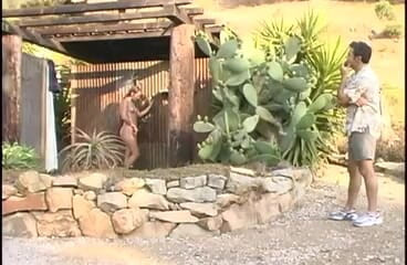 Cryptostudios: Mexican neighbor caught teen having shower at the back of...