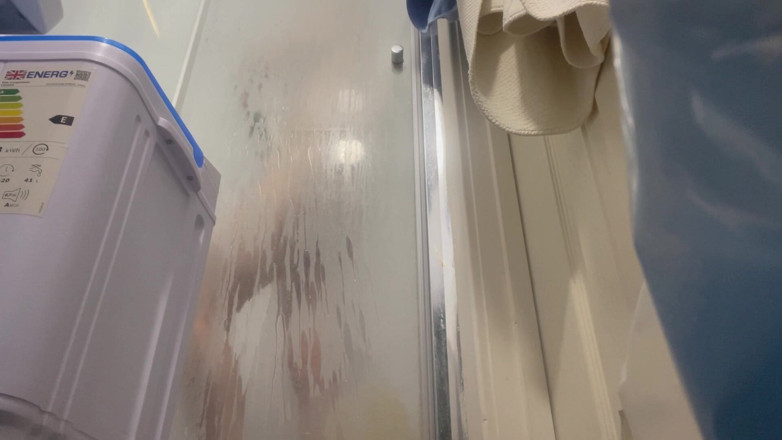 Glitterqueen1999: Giantess Gets Watched in Shower Playing with Pussy and Squishes...
