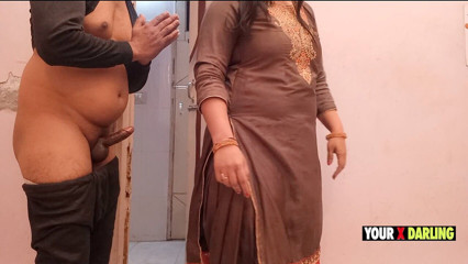 Jony Darling: Punjabi Jatti Caught Bihari Masturbate in Her Bathroom and Punish...