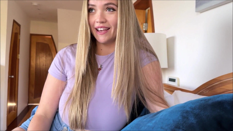 Alex Adams: Sharing the Bed with Big Titty Roommate - Angie Faith - Perfect...