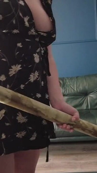 Dildo on a Stick Femdom Bondage