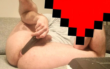 Sweet stepson: Dildo play for Stepdaddy