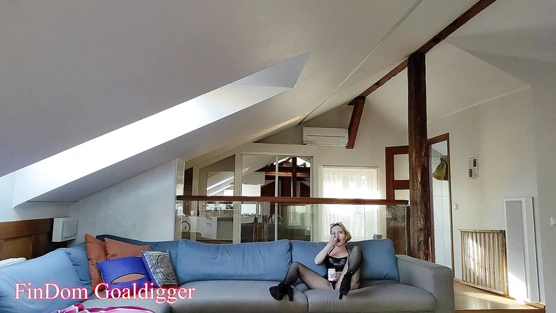 FinDom Goaldigger: おなら猫に兼