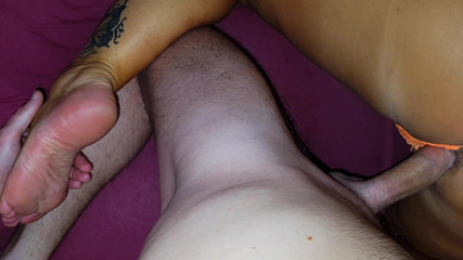 Anna Fire: Stiefmoeder neuken met het einde op de zolen