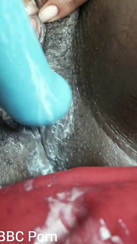 Pounding My Pussy with Vibrator Amazing Creaming Orgasms