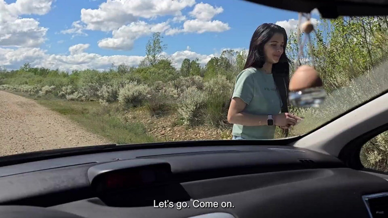 Labestiaylabella: Cheating Wife with Her Neighbor in Public Inside the Car...