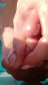 Foot Massage Wet Feet Slippery Toes Light Foot Strokes Beautiful Nails Pedicure Sexy Ginnagg