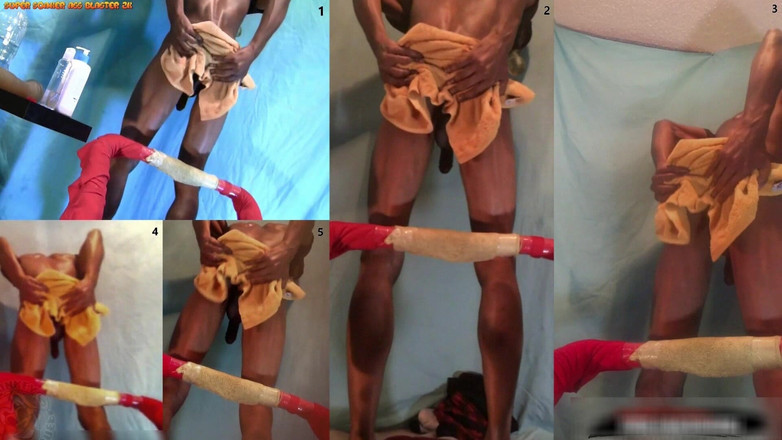 Ass Monkey: Klystýr anál - Deep Wet Water Šukání s análním kolíkem v ústech a...