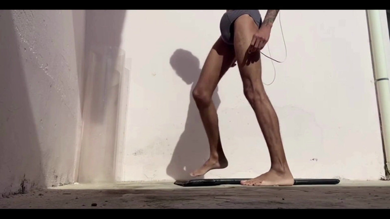 arabeputo: Rozciąganie w podekscytowanym poranek.