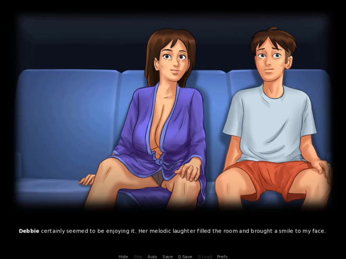 Cartoon Play: Summertime saga part 49 - night watch the movie