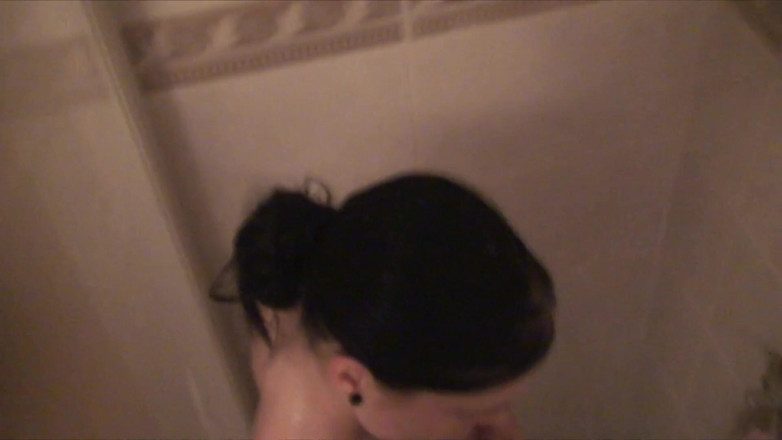 All Those Girlfriends: Monika Lucky is taking a shower