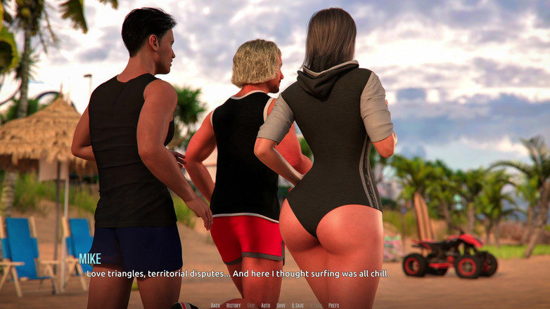 Wickedgammes: Een zeer gelukkige strandwacht van de Bay deel 2