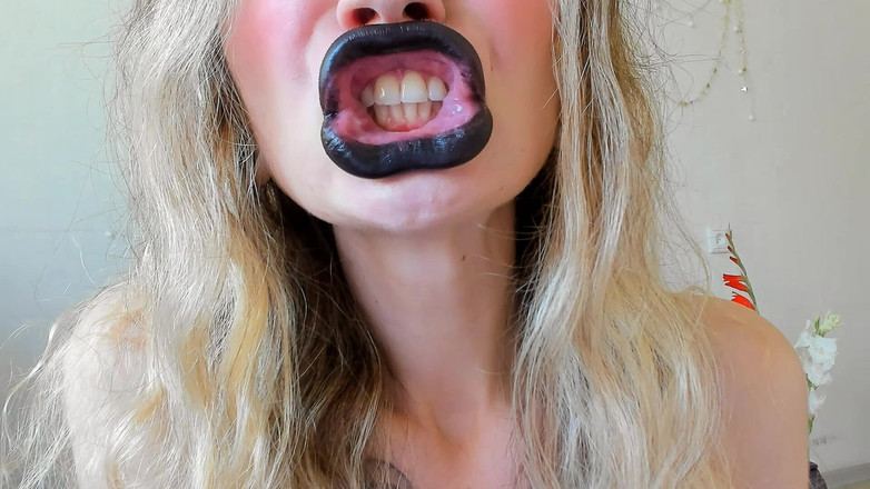 Rarible Diamond: Černé čtvercové rty