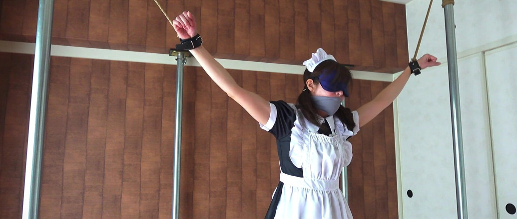 ushirosugatanomiki: A Restrained Maid Writhing in Pleasure From a Remote-controlled Vibrator