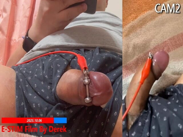 derekstim: Estim Night on 20251005 Big Load of Cum