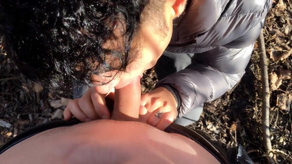 Idmir Sugary: Nyepong kontol sampai muncrat di taman pov