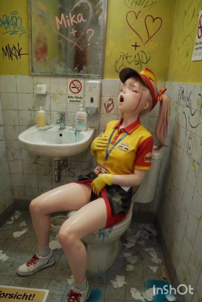 Wertstofsamler: Hot Fast Food Girl, Ready for Fun