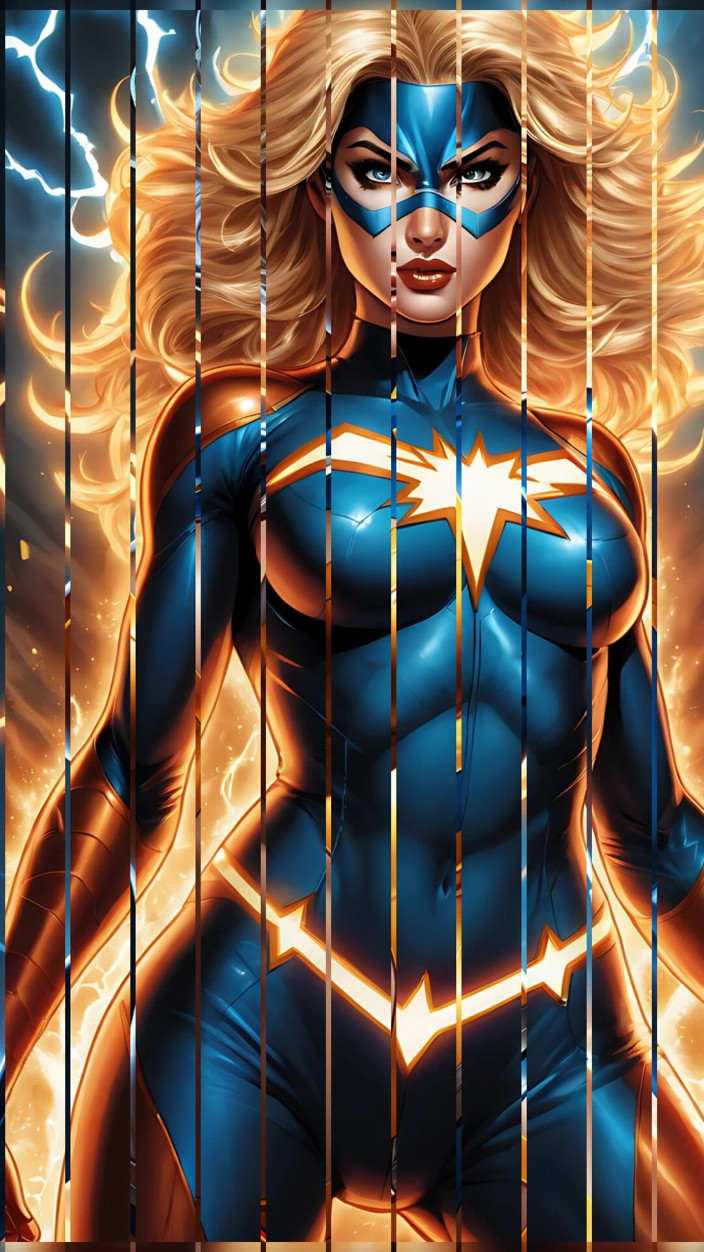 LustRender: Tia chớp khỏa thân tia lửa điện Aura