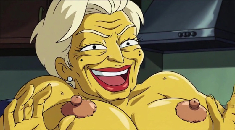 AI Porn: Ai v retro stylu cartoon zralé ženy