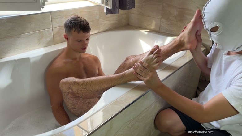 Czech male foot: Vida estudiantil, adoración de pies mejorada