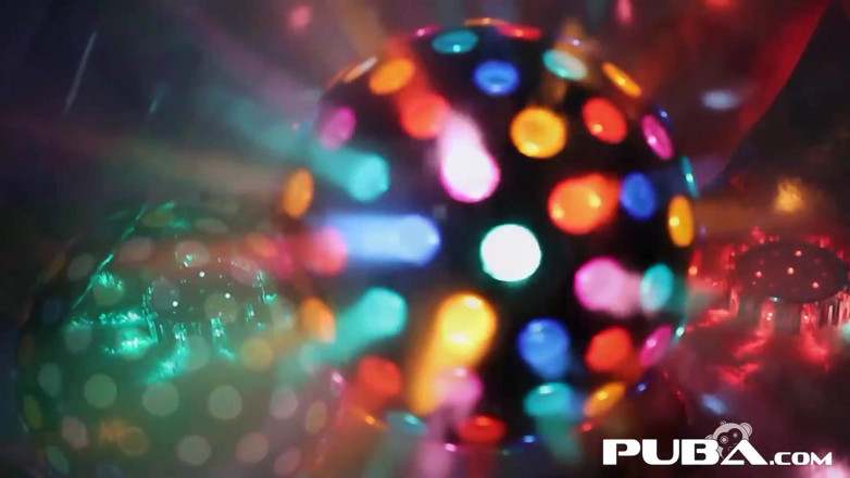 PUBA Solo: Sexy big boobed disco ball babe Alison Tyler