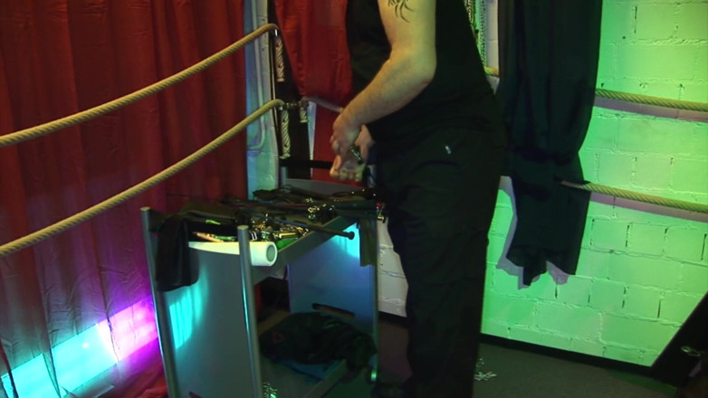 Spank-Bang: Submissive BBW needs whipping and blowbang!