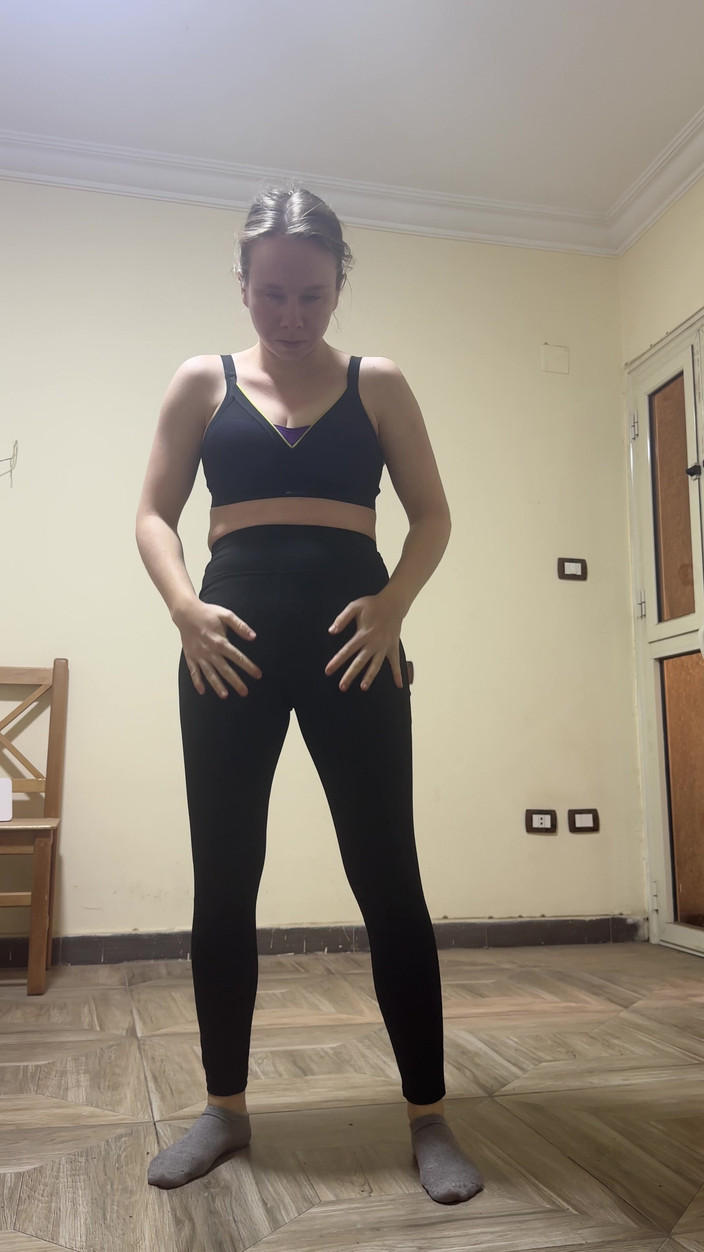 SweetLucy96: Leggings Anprobiert