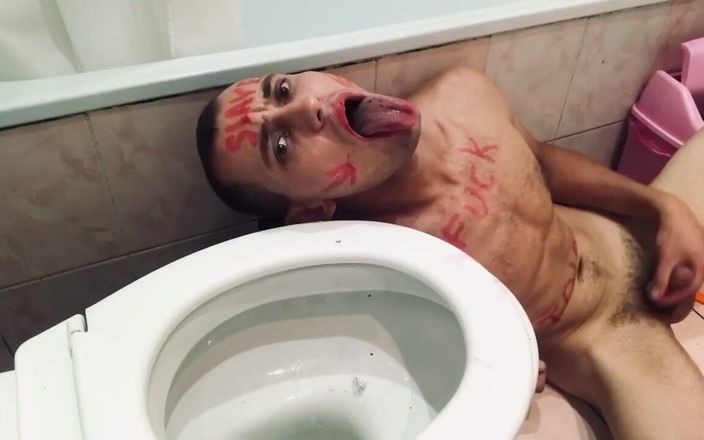Merry Bell: Toilet Licking Toilet Slave Boy