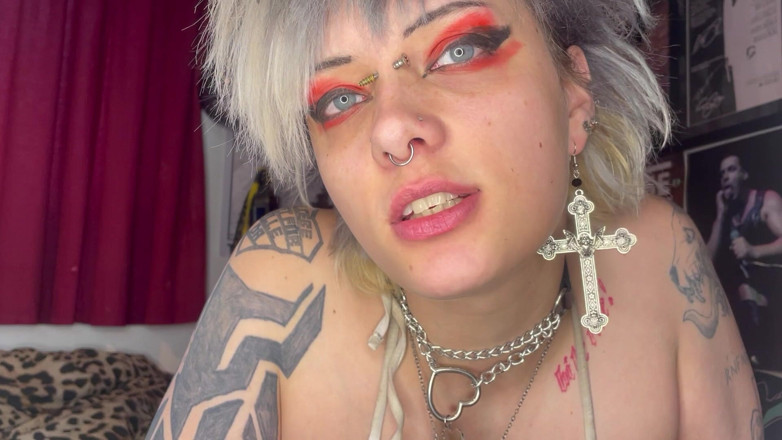 Glitterqueen1999: Stříkání do mého upnutého prasátku! JOi nos fetiš
