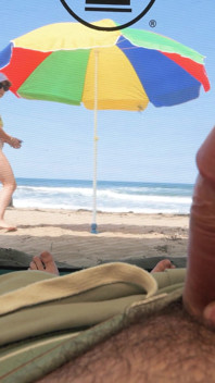 Fast erwischt beim riskanten sex mit einem fremden am strand!