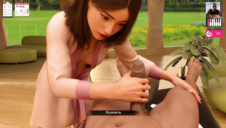 3DXXXTEEN2 Cartoon: Massaggio caldo di cazzo lungo con grande sborrata - porno 3D - sesso...