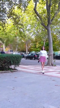 Exhibitionist Teen Shows Her Pussy on the Street. Sofia Smith Shows off and Fucks at Fakings