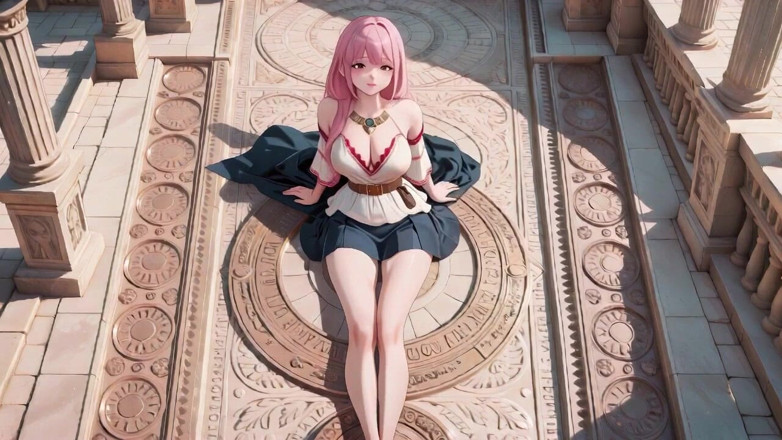 Tay Swift X: Pink Hair Maid Fantasy From Ethereal Underwater Temple to Private...