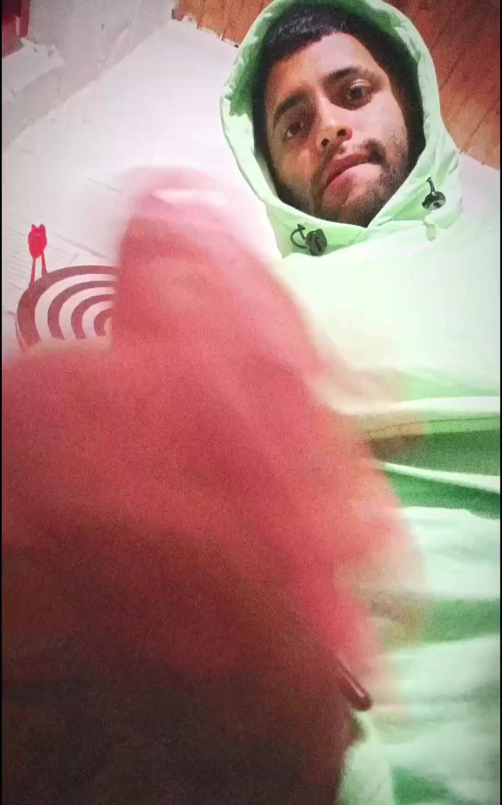 Camilo Brown: Quick release in my sport shorts and hoodie