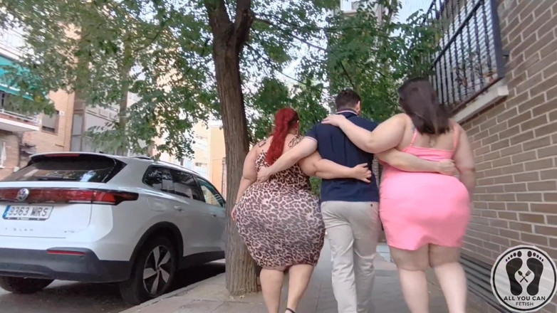 All You Can Fetish: Promo flirt două doamne mari și frumoase termină în Ziua norocoasă