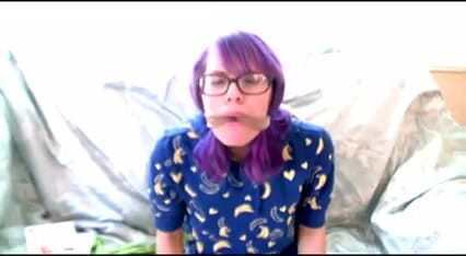 Selfgags classic: Newcomer dot's gag tryout!
