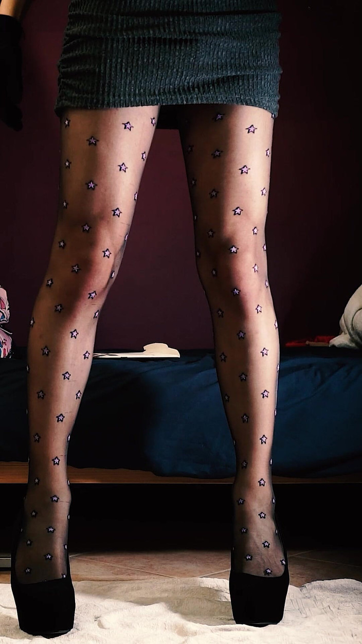 cutiepantie69: Percubaan pantyhose nilon