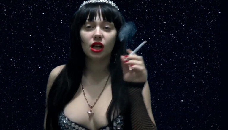 Goddess Misha Goldy: Jerk off instruction with cum countdown under the starry sky