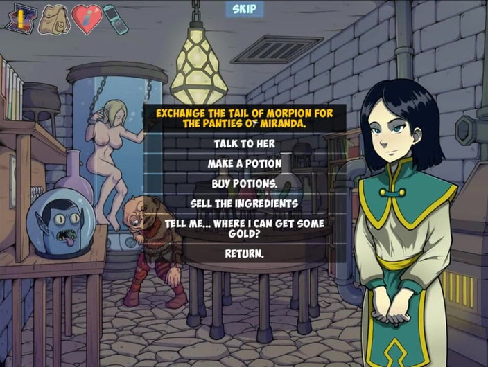 LoveSkySan69: Lovec čarodějnic [v0.7] Část 13 I Love Prsa od Loveskysan69