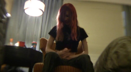 Femdom Austria: Redhead strokes her toy hard