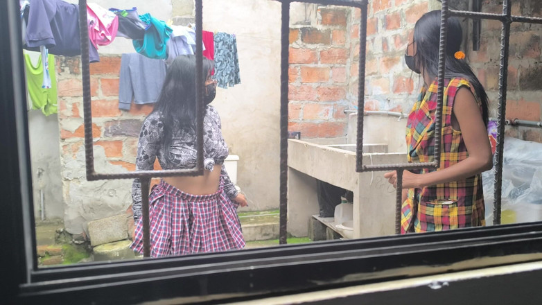 NEGRITA SEXY: Jiran si rambut coklat menonton saya menari