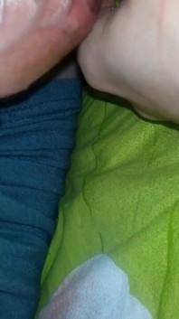 My Stepsister's Hand Is Covered in Precum and Then Thick Cum