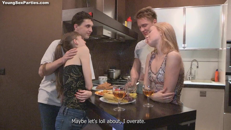 Young Sex Parties: Teen Swingers Fuck Together