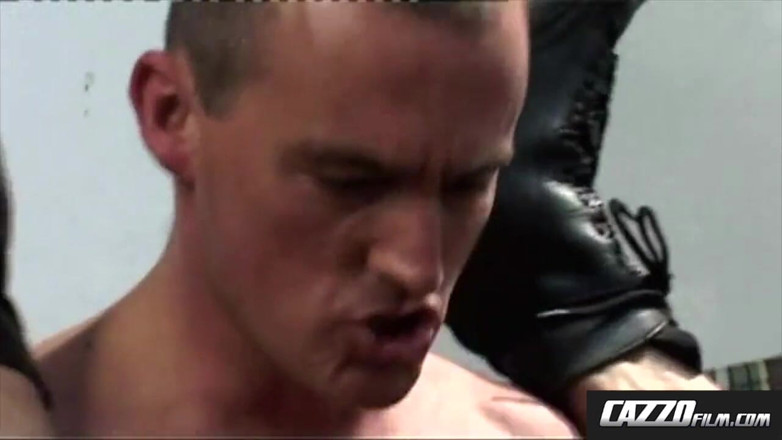 Cazzofilm: Cazzofilms: fucked by three prisoners