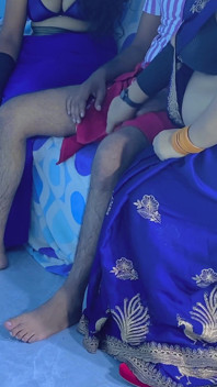First Time My Father-in-law Fucked the Maid and Me Together, My Husband Also Come and Suddenly He Also Liked the Maid's Pussy